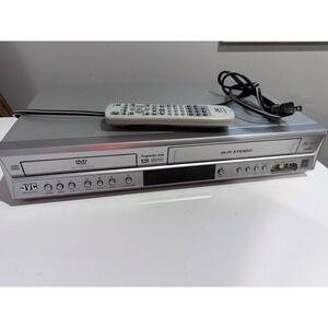 JVC HR-XVC19 SU DVD Player & Video Cassette Recorder With Remote READ
